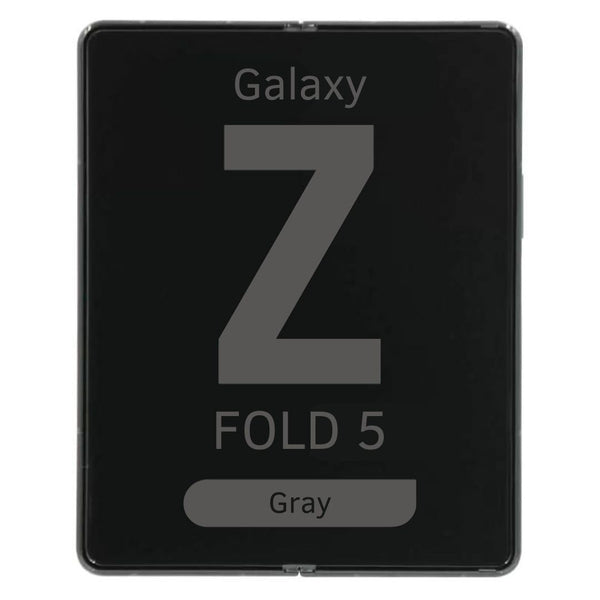 Samsung Galaxy Fold 5 Grijs SM-F946 Scherm met Behuizing Service Pack