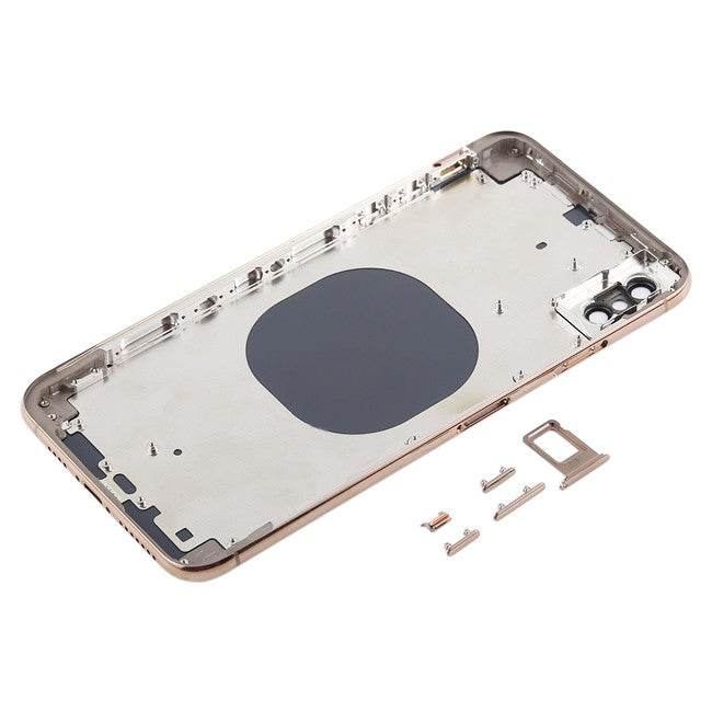 iPhone XS Max Behuizing Rosé Goud met Logo en CE