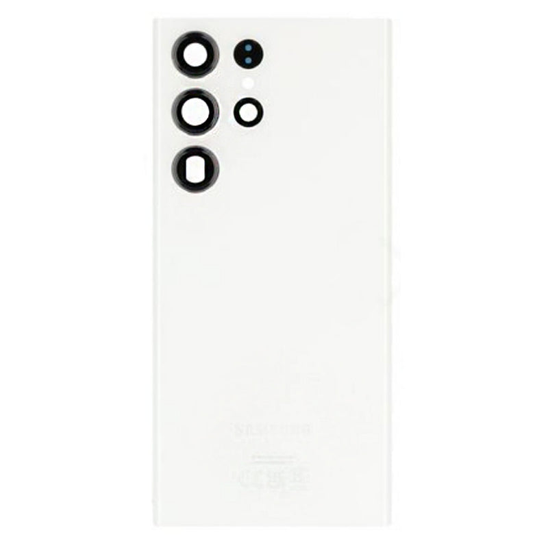 Samsung Galaxy S23 Ultra SM-S918B Cream Creme Backcover Achterkant