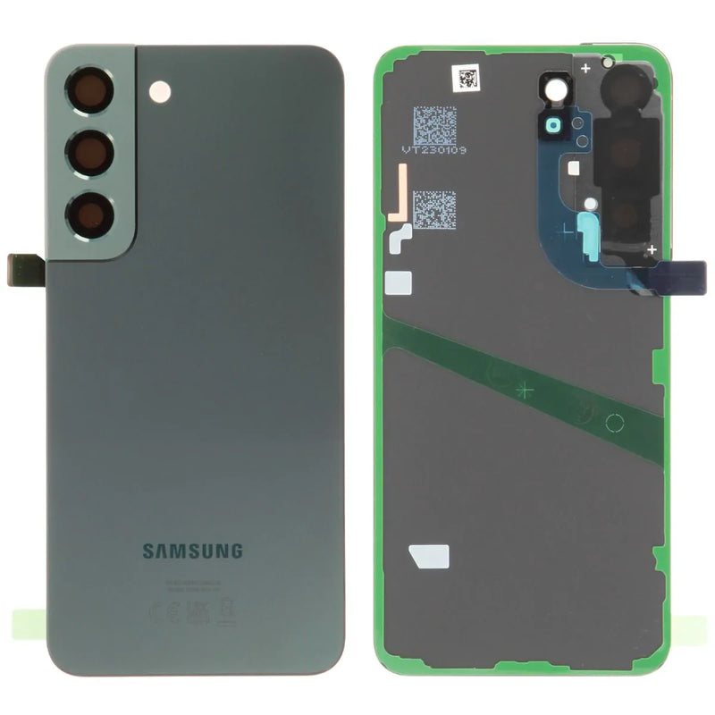 Samsung SM-S901B Galaxy S22 Donker Groen Backcover Achterkant Glas