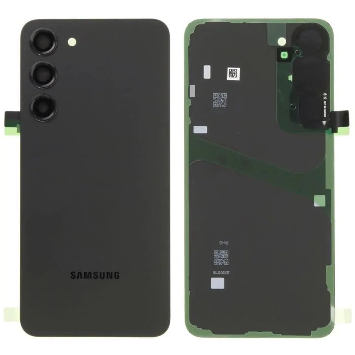 Samsung SM-S916B Galaxy S23 Plus Zwart Backcover Achterkant Glas