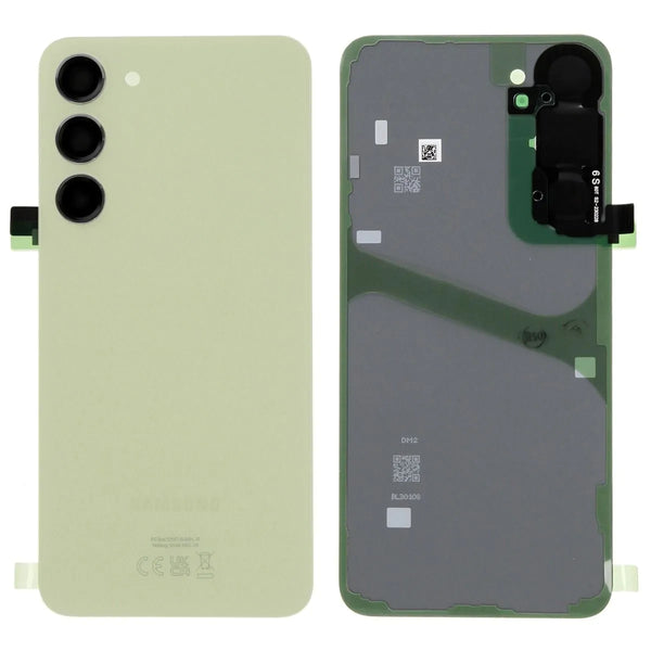 Samsung SM-S916B Galaxy S23 Plus Lime Groen Backcover Achterkant Glas