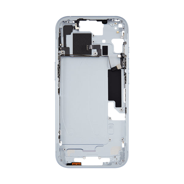 iPhone 15 Behuizing Midframe met Small Parts Blauw