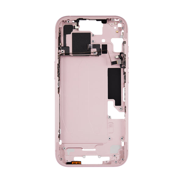 iPhone 15 Behuizing Midframe met Small Parts Roze