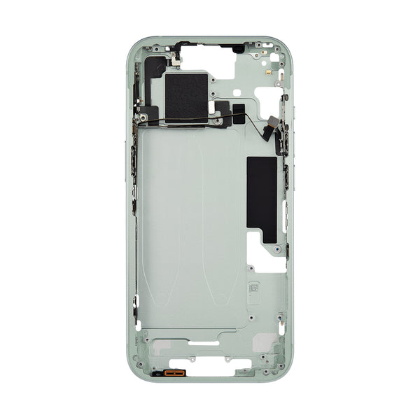 iPhone 15 Behuizing Midframe met Small Parts Groen