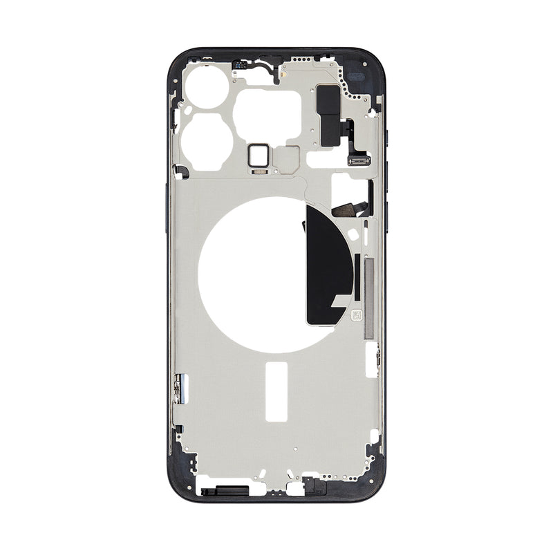 iPhone 15 Pro Max Behuizing met Small Parts Blauw Titanium