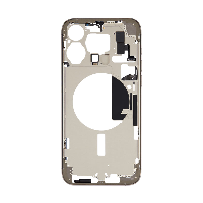 iPhone 15 Pro Max Behuizing met Small Parts Naturel Titanium