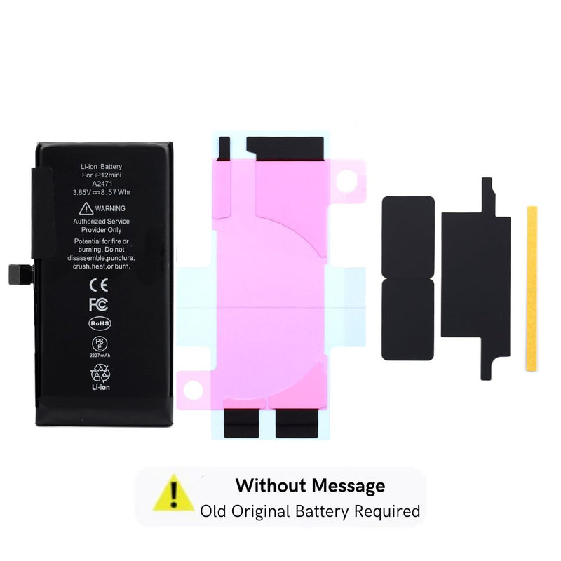 iPhone 12 Mini Batterij zonder Melding | met behoud Batterijconditie