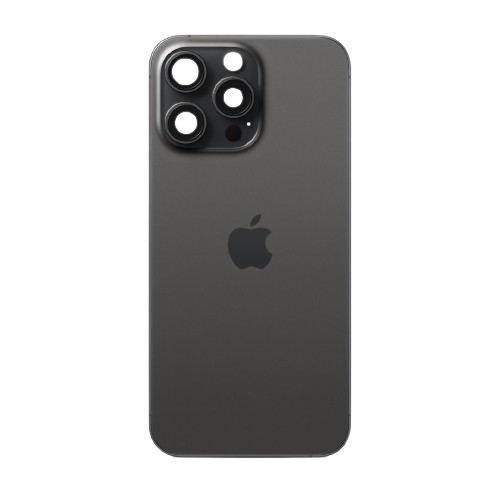 iPhone 15 Pro Max Achterkant Glas Origineel Grijs met Frame Magneten en Camera lenzen