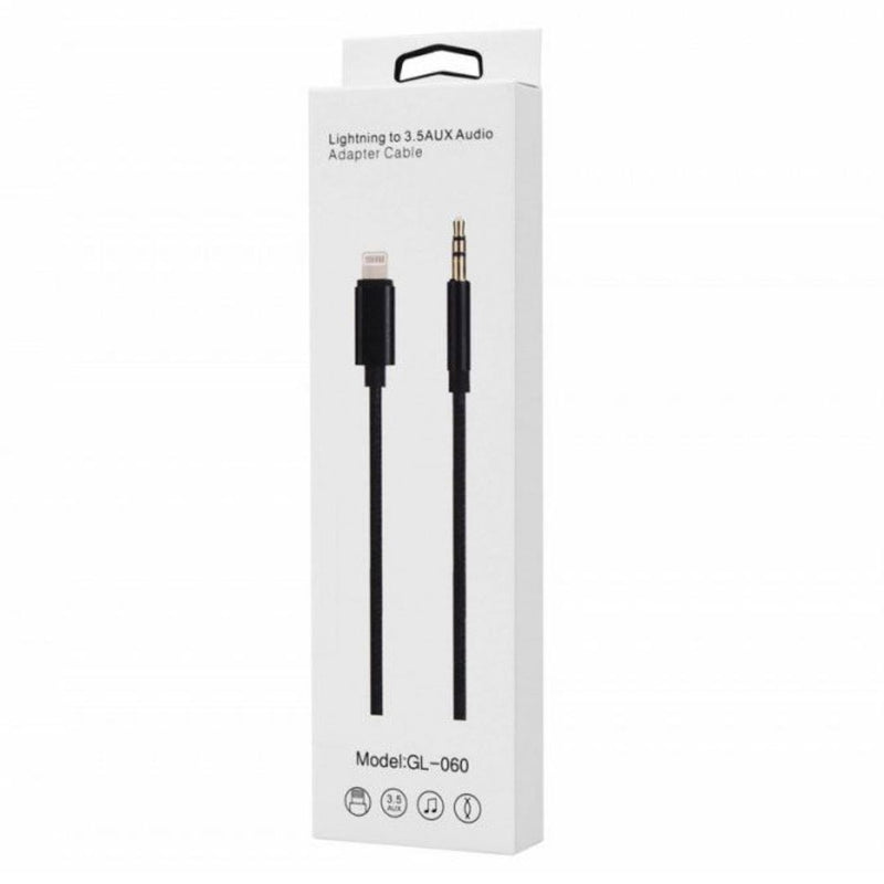 Aux naar Lichtning kabel voor iPhone en iPad | 1 meter | 3.5mm Audio