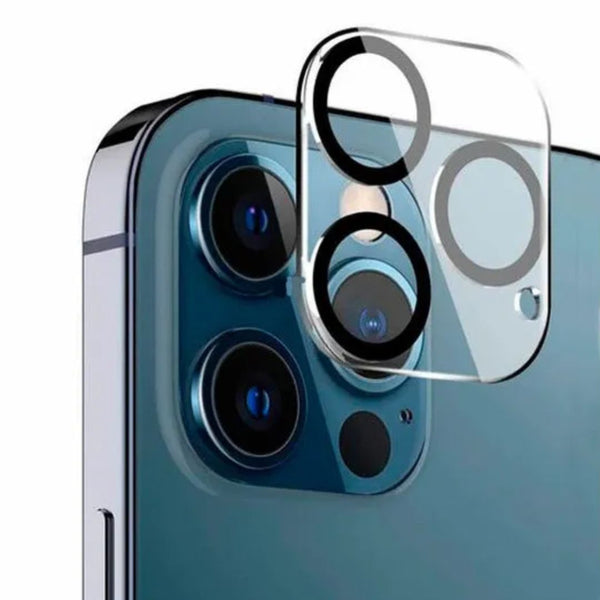 iPhone Camera Lens Glas Protector Zwart