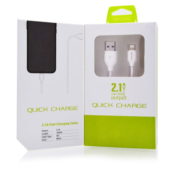 Lightning naar USB kabel voor iPhone en iPad | 3 meter | Green On