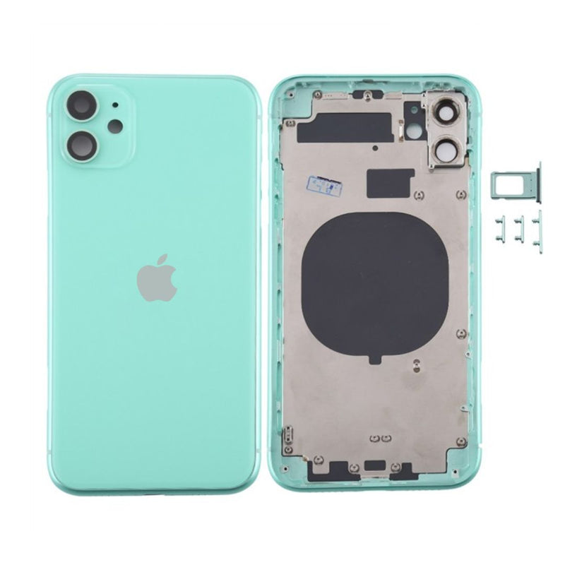 iPhone 11 Behuizing Mint Groen met Logo en CE