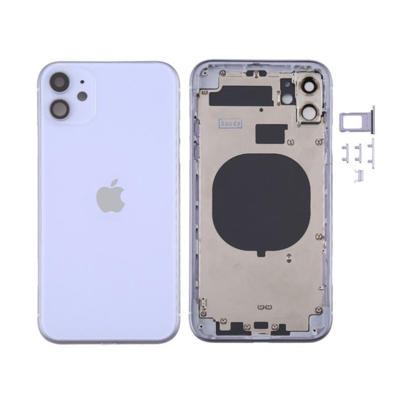 iPhone 11 Behuizing Violet Paars met Logo en CE