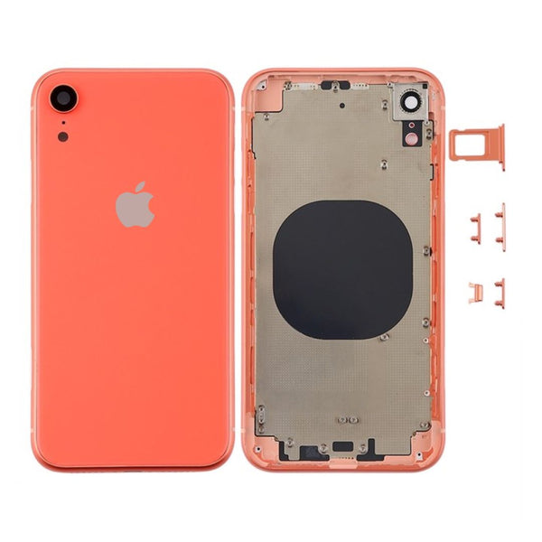 iPhone XR Behuizing Koraal Oranje met Logo en CE