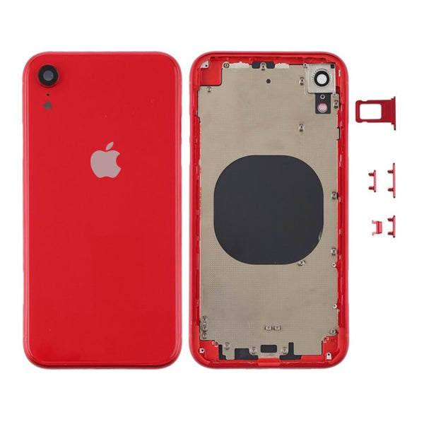 iPhone XR Behuizing Rood met Logo en CE