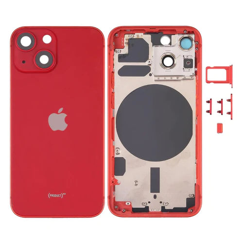 iPhone 13 Mini Behuizing Rood met Logo en CE