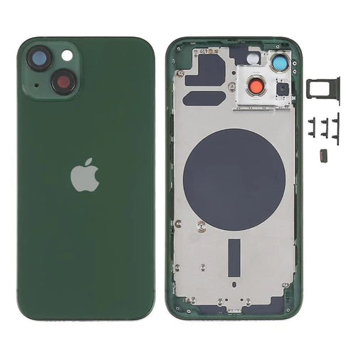 iPhone 13 Mini Behuizing Donker Groen met Logo en CE