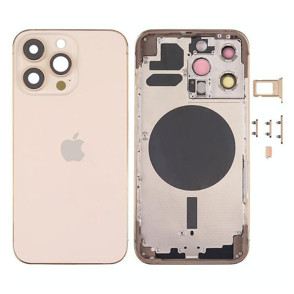 iPhone 13 Pro Max Behuizing Goud met Logo en CE