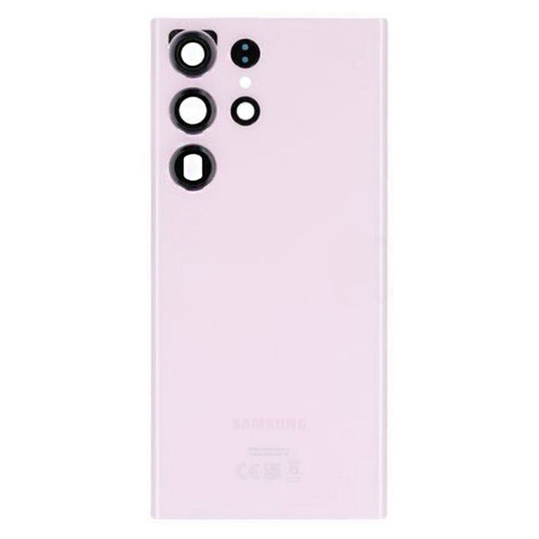 Samsung Galaxy S23 Ultra SM-S918B Roze Lavender Backcover Achterkant