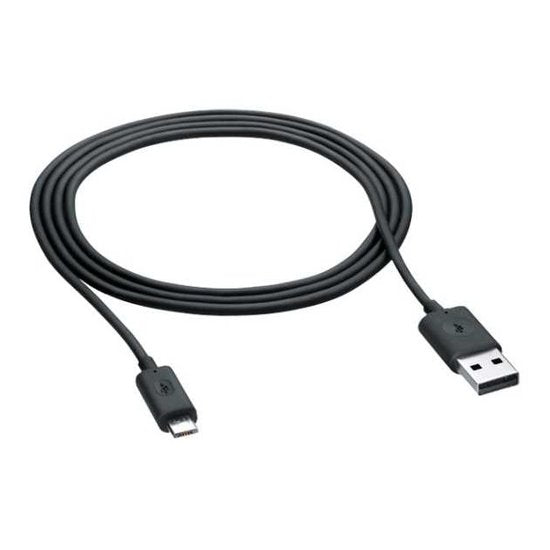 USB naar Micro-USB kabel voor iPhone en iPad | 1 meter | Zwart