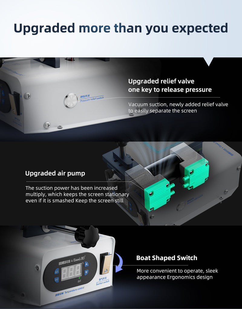 Qianli Universele Scherm Verwijder machine 7th Gen