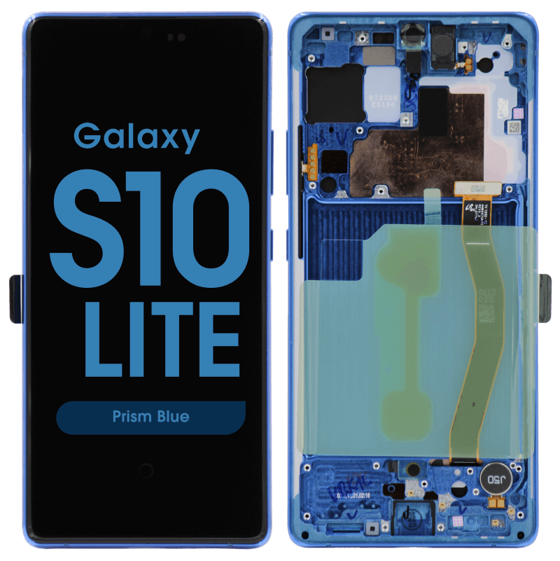 Samsung Galaxy S10 Lite Blauw G770 Scherm Service Pack