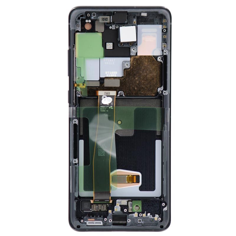 Samsung Galaxy S20 Ultra Zwart G988 Scherm Service Pack