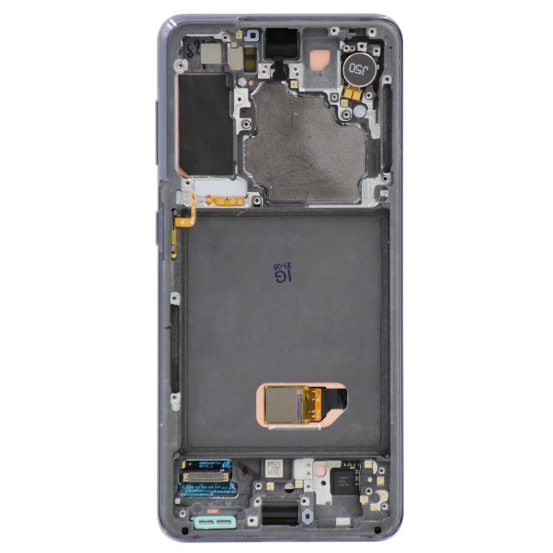 Samsung Galaxy S21 Grijs Zwart G991 Scherm Service Pack