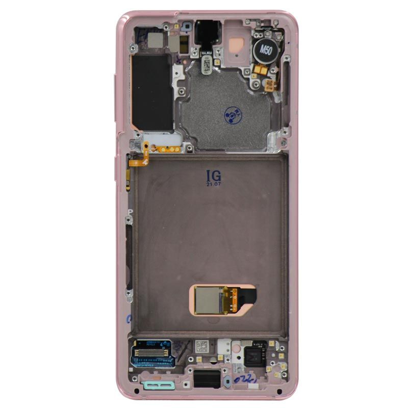 Samsung Galaxy S21 Goud G991 Scherm Service Pack