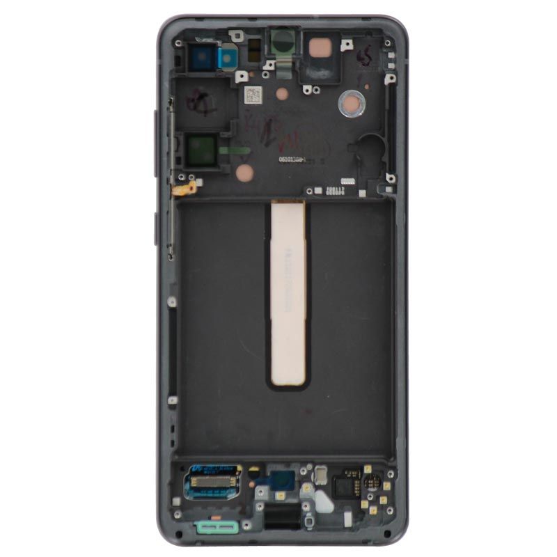 Samsung Galaxy S21 FE Grijs Zwart G990 Scherm Service Pack