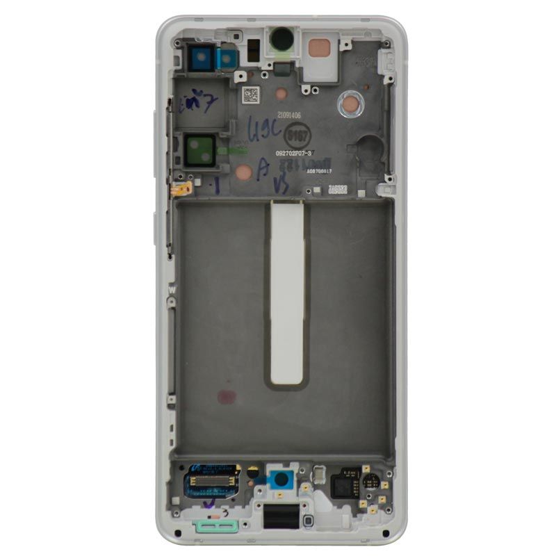 Samsung Galaxy S21 FE Zilver Wit G990 Scherm Service Pack