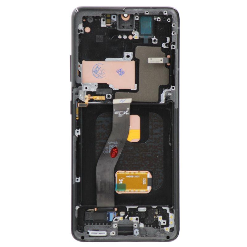 Samsung Galaxy S21 Ultra Zwart G998 Scherm Service Pack