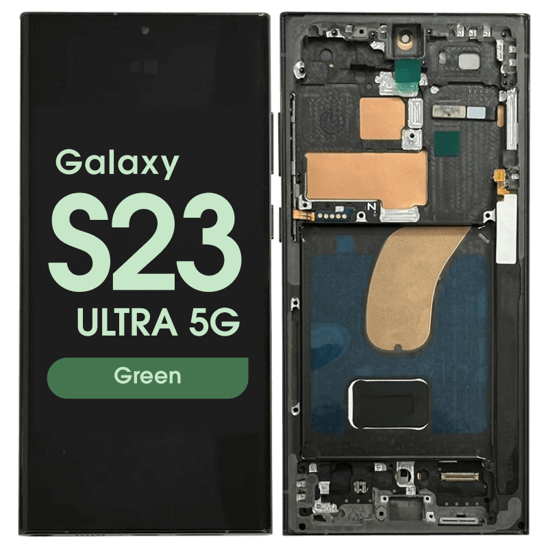 Samsung Galaxy S23 Ultra Groen SM-S918B Scherm Service Pack