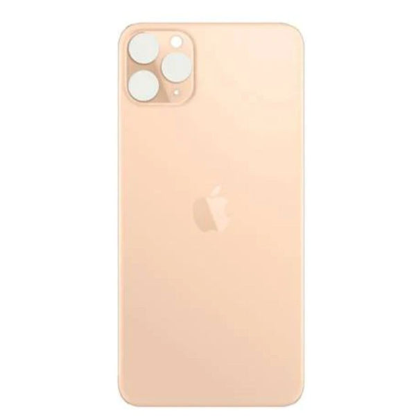 iPhone 11 Pro Achterkant glas | Met logo | Big hole | Goud