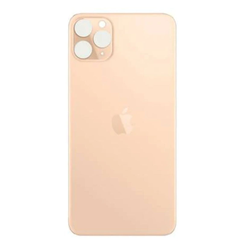 iPhone 11 Pro Achterkant glas | Met logo | Big hole | Goud