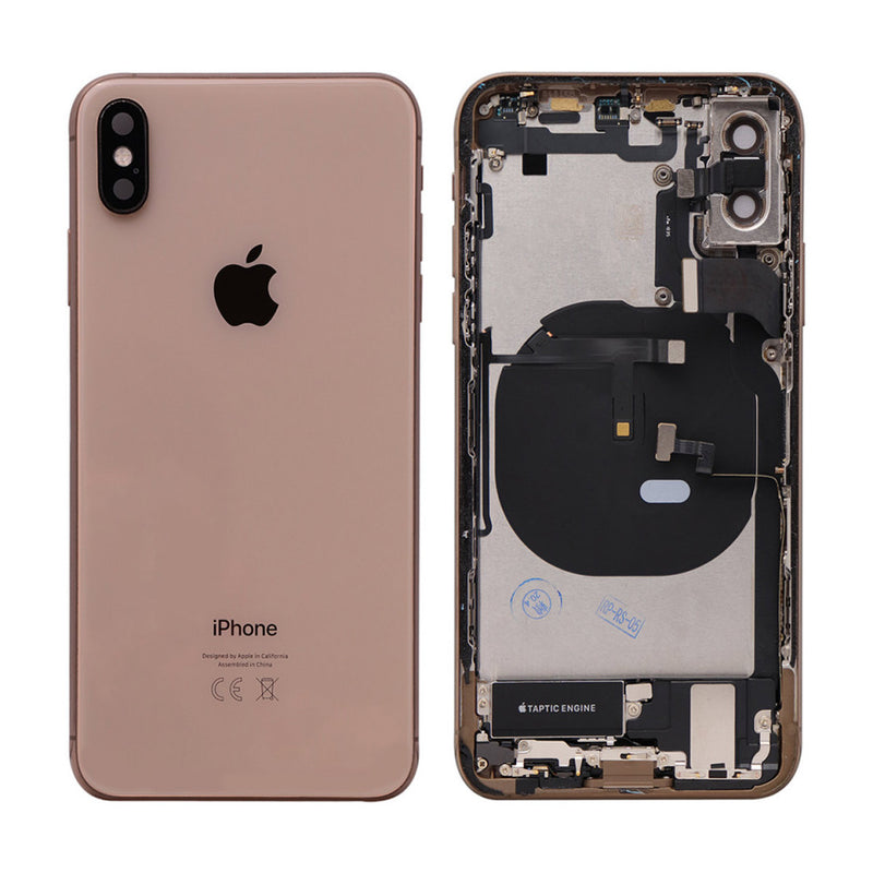 iPhone XS Behuizing voorgemonteerd Origineel met logo | Goud