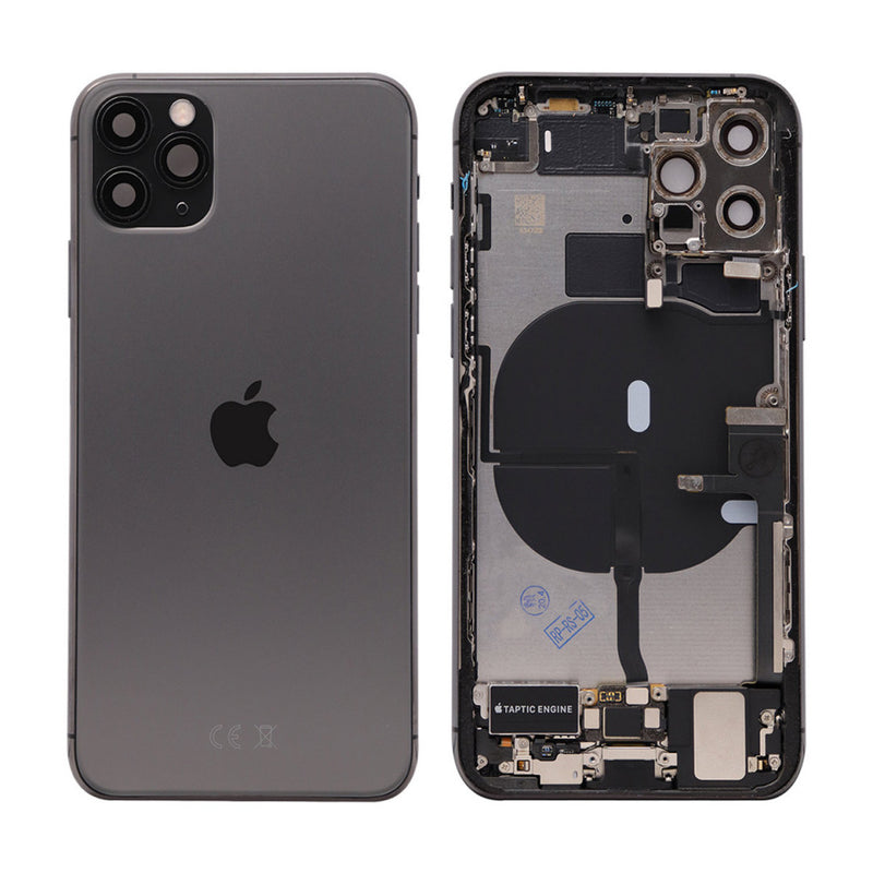 iPhone 11 Pro Behuizing voorgemonteerd Origineel met logo | Grijs