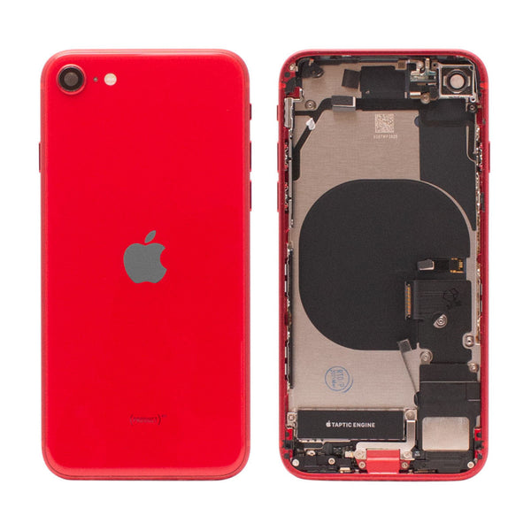 iPhone SE 2022 Behuizing voorgemonteerd Origineel met logo | Rood