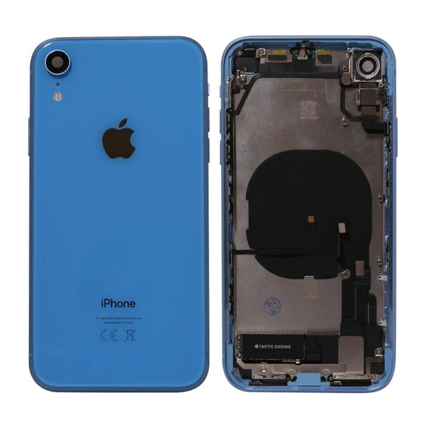 iPhone XR Behuizing voorgemonteerd Origineel met logo | Blauw