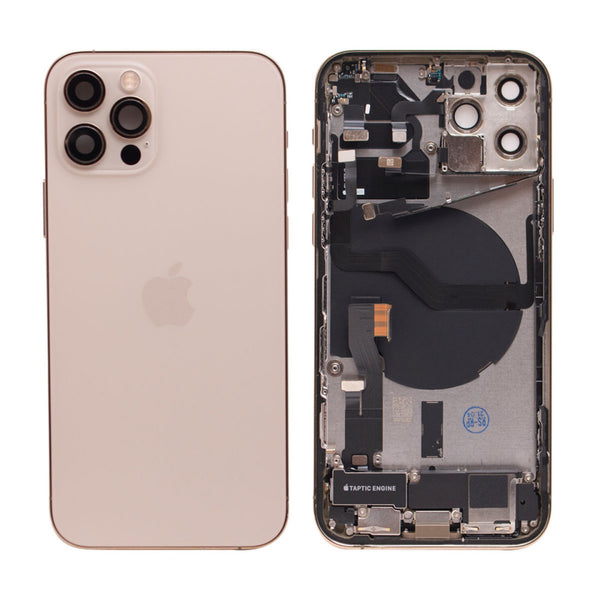 iPhone 12 Pro Behuizing voorgemonteerd Origineel met logo | Goud