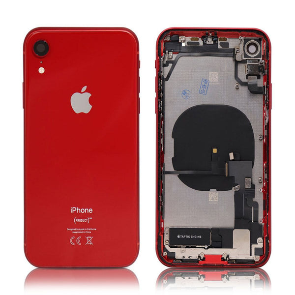 iPhone XR Behuizing voorgemonteerd Origineel met logo | Rood