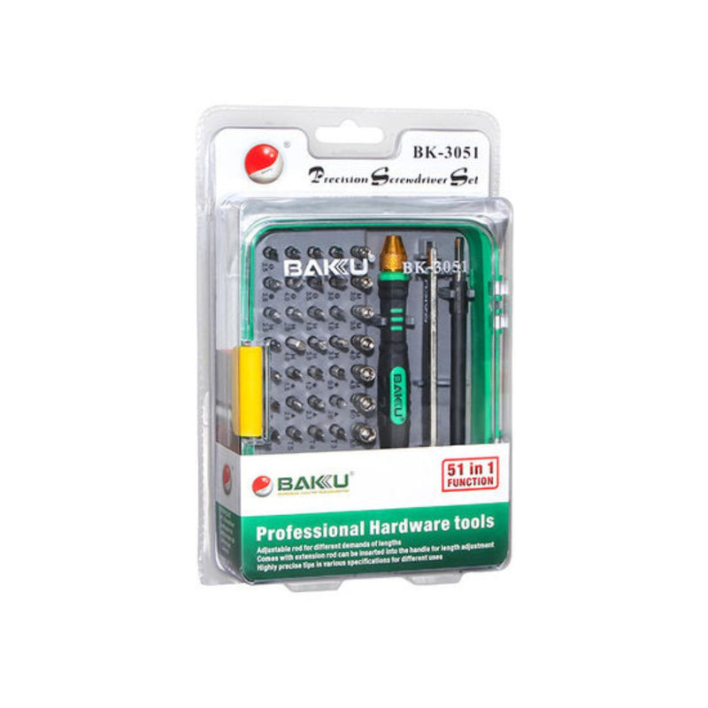 Baku BK-3051 Precisie Schroevendraaier Set 51 pcs