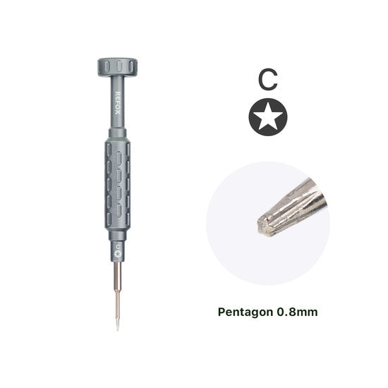 REFOX Torx T2 0.8mm Schroevendraaier | iPhone Reparatie